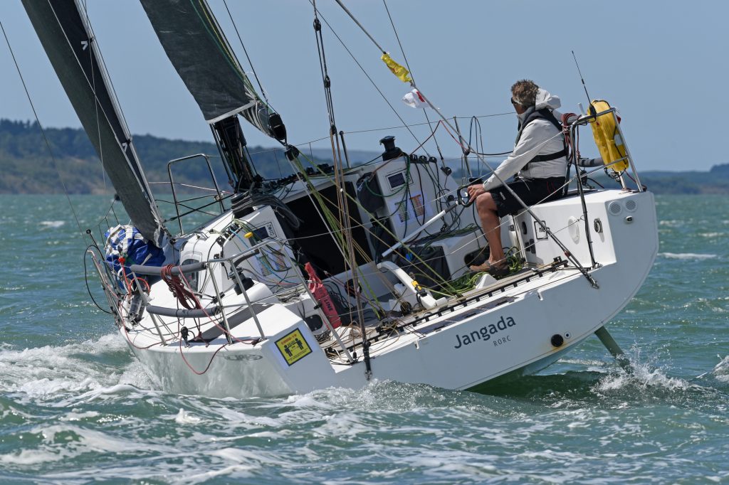 SORC The COVID SHAKEDOWN RACE Sunday 7th June 2020
Single and Double handed race around bouys in the Solent.
Photo Rick Tomlinson
Jangarda