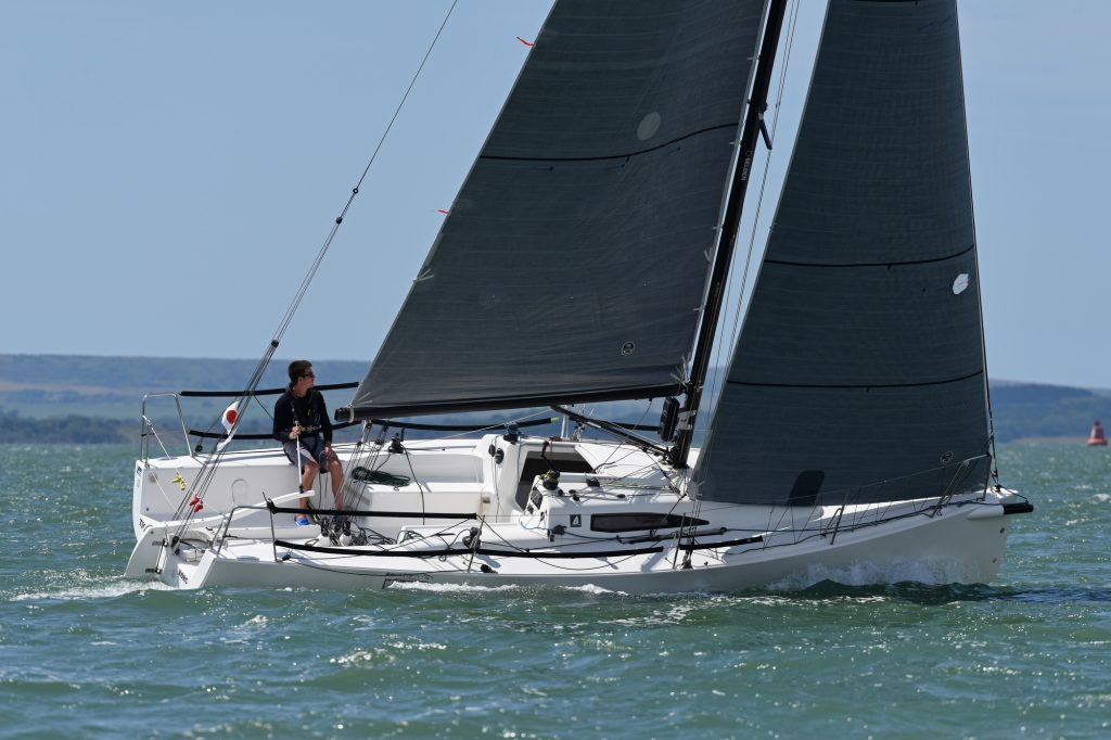 SORC The COVID SHAKEDOWN RACE Sunday 7th June 2020
Single and Double handed race around bouys in the Solent.
Photo Rick Tomlinson
Tigris