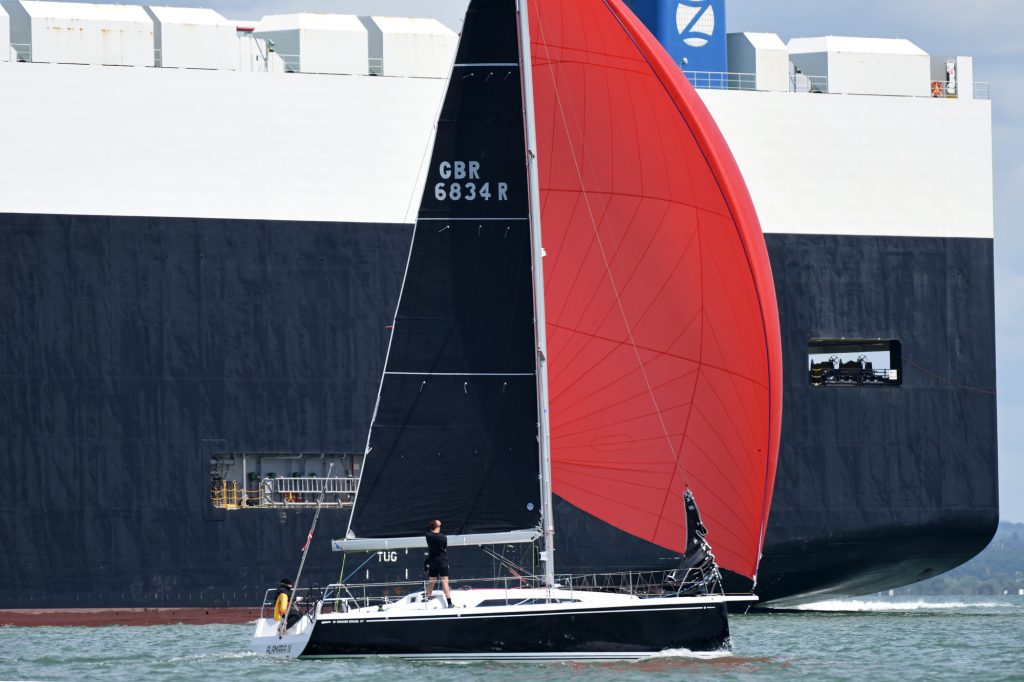 SORC The COVID SHAKEDOWN RACE Sunday 7th June 2020
Single and Double handed race around bouys in the Solent.
Photo Rick Tomlinson
Alamara IV